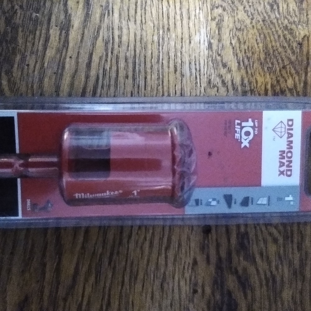 Milwaukee Tool Diamond Max Hole Saw - Red